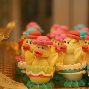 Chocolate Easter chicks